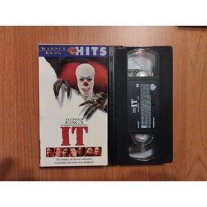 Stephen King’s IT (1990) VHS Pennywise Warner Hit - Tim Curry